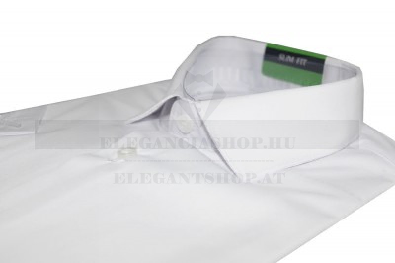 Goldenland Slim Kurzarm Hemd - Weiß