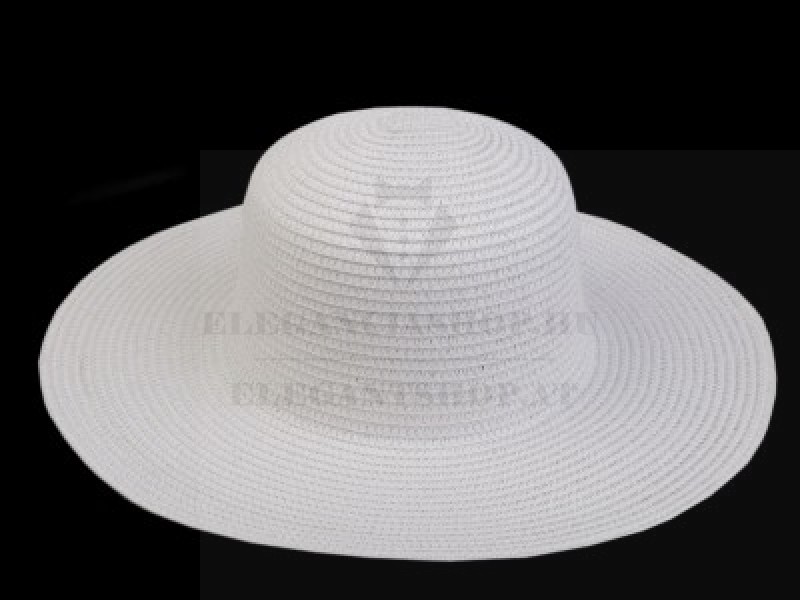 Damenhut - Weiß Hut, Mütze