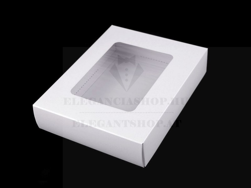 Papierbox mit Fenster - 5 St./Packung