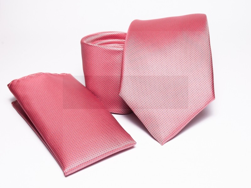 Premium Krawatte Set - Rosa