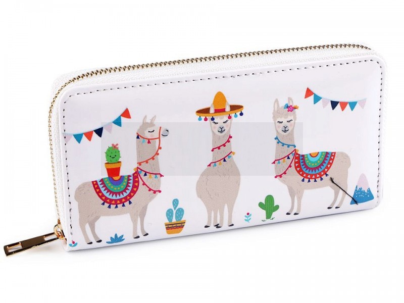 Damen / Mädchen Geldbörse Lama Kinder Tasche, Geldbörse