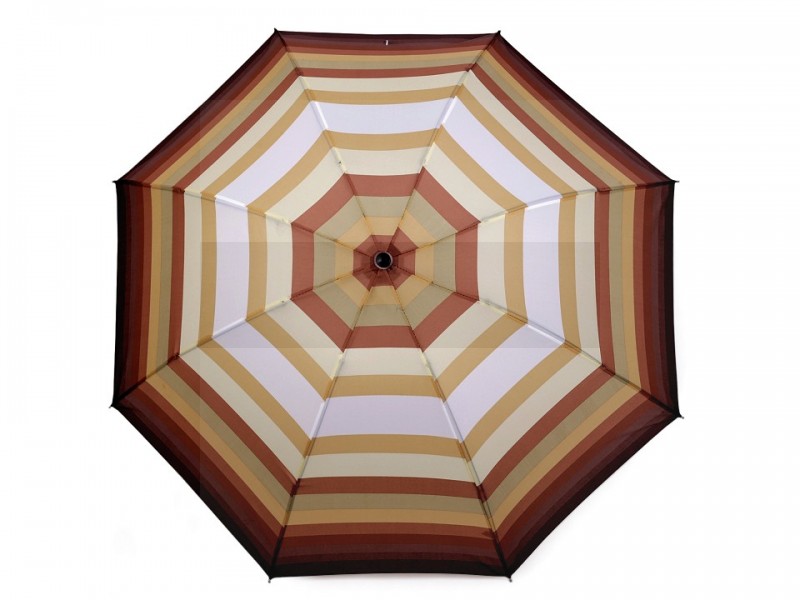 Damen Regenschirm faltbar - Braun