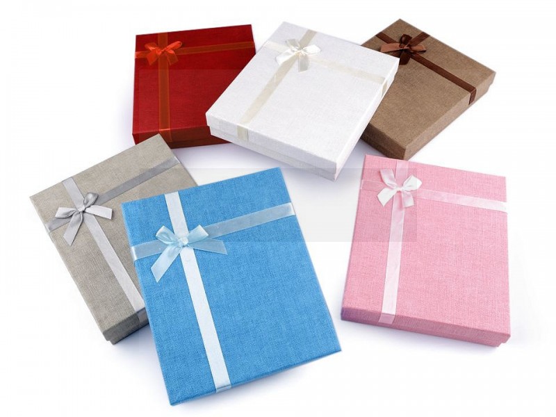 Geschenkschachtel für Schmuck 16x19 cm - 6 St./Packung Geschenke einpacken