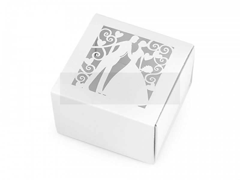 Papierbox Hochzeit - 10 St./Packung Geschenke einpacken