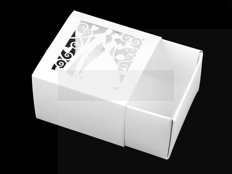 Papierbox Hochzeit - 10 St./Packung Geschenke einpacken