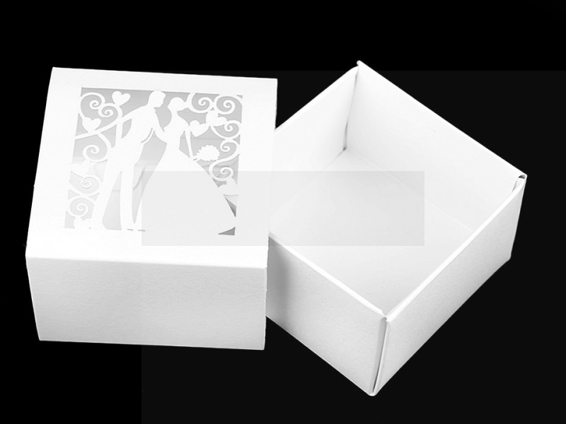 Papierbox Hochzeit - 10 St./Packung Geschenke einpacken