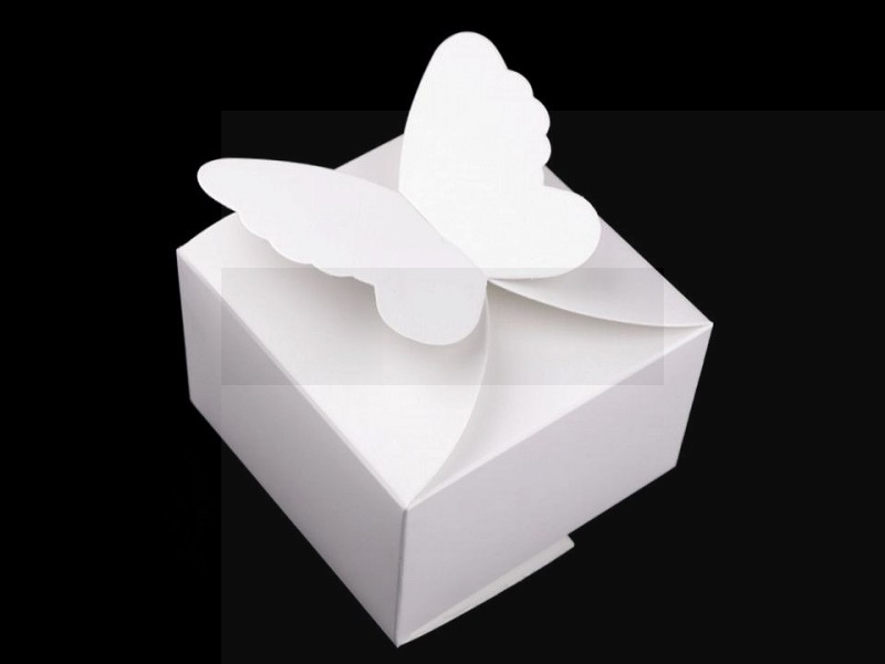 Papierbox Papierschachtel Schmetterling Hochzeit Geschenke einpacken