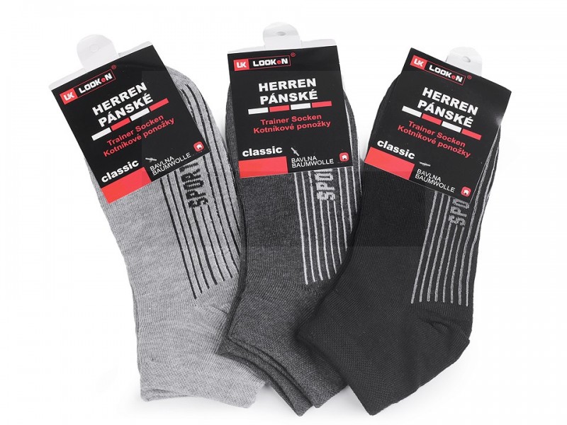       Herren Baumwollsocken - 3 St.