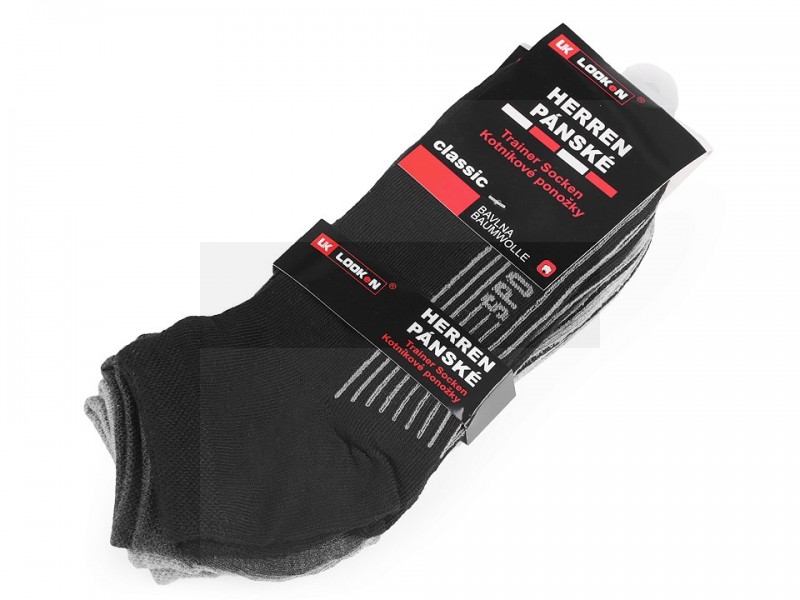       Herren Baumwollsocken - 3 St.