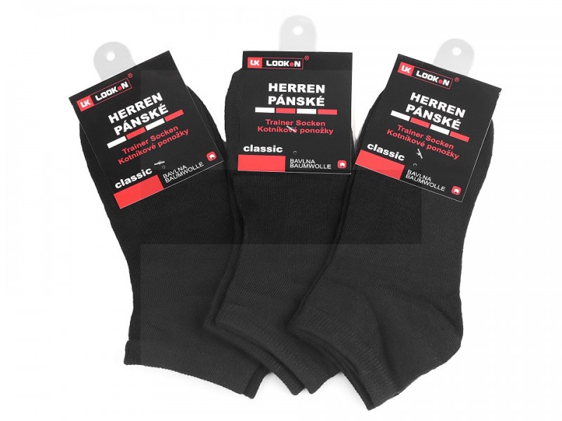       Herren Baumwollsocken - 3 St.