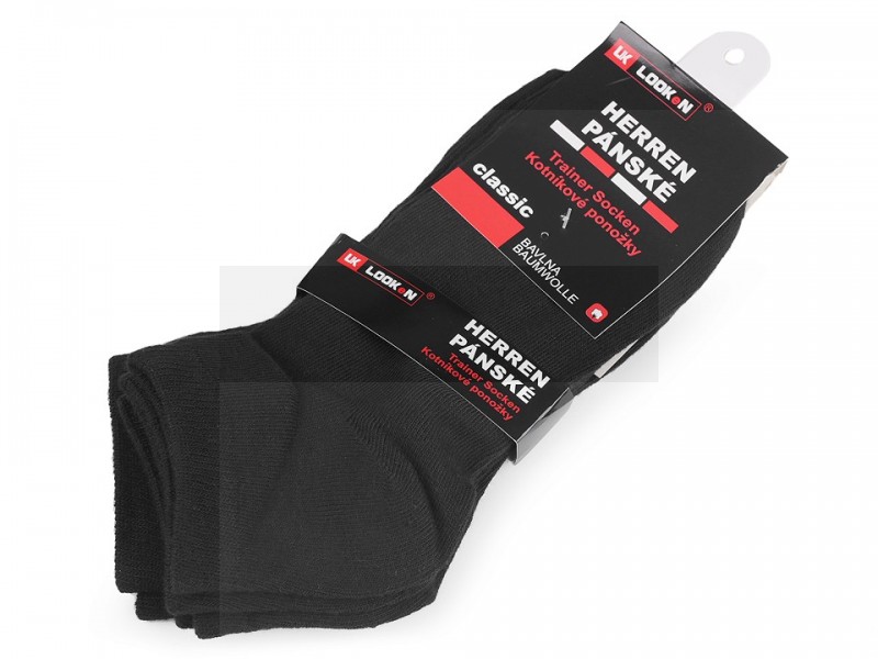       Herren Baumwollsocken - 3 St.