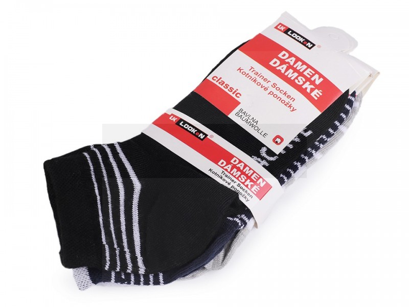 Damen Baumwollsocken - 3 St. Damensocken,  Strumpfhosen