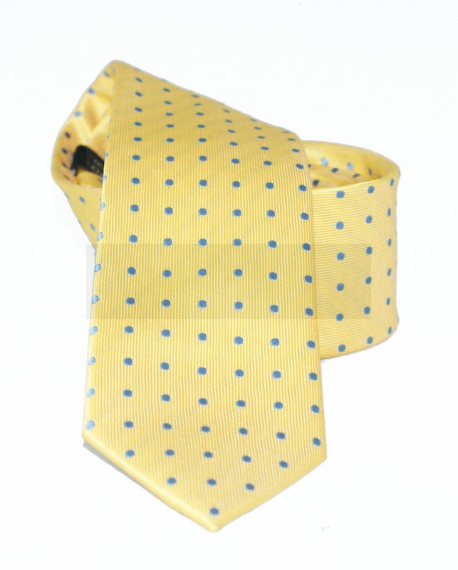 Goldenland Slim Krawatte - Gelb gepunktet