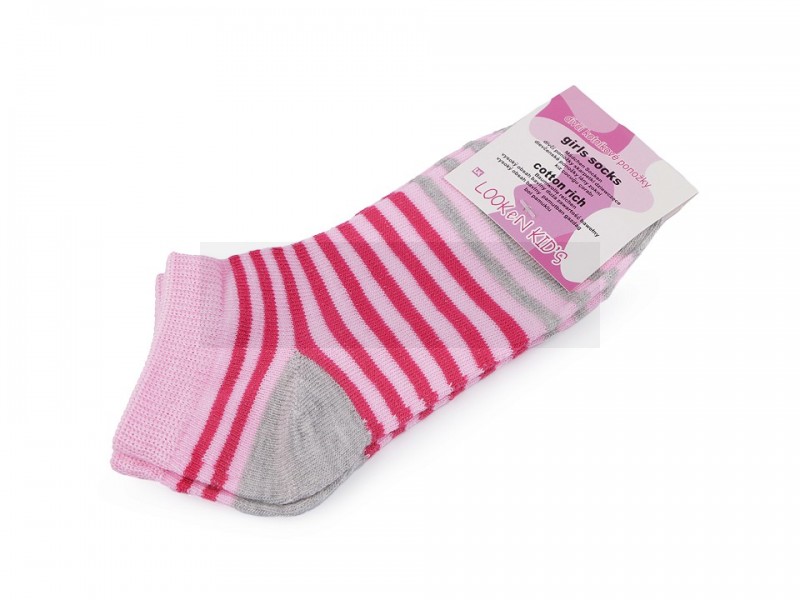       Fesselsocken Mädchen Baumwolle - 3 St./Packung Kinder Socken, Hausschuhe