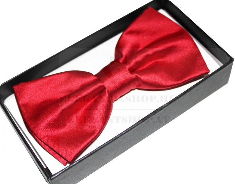      NM Satin Fliege im Geschenkbox - Rot