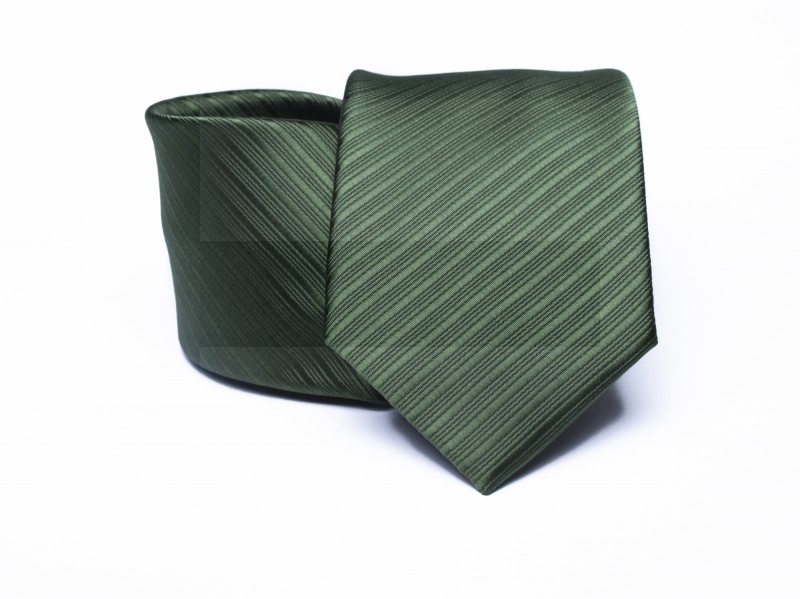 Premium Krawatte - Grün Gestreifte Krawatten