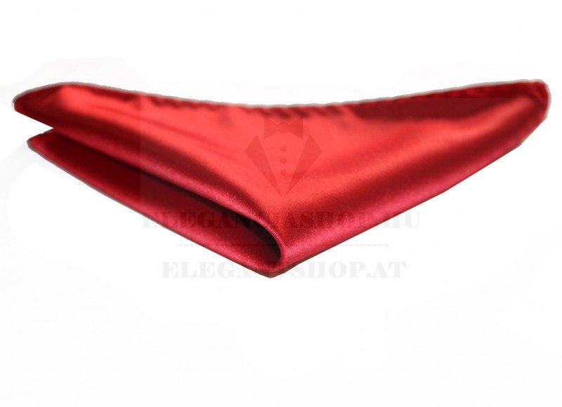    NM Satin Einstecktuch - Rot