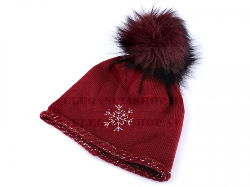  Wintermütze mit Bommel Hut, Mütze