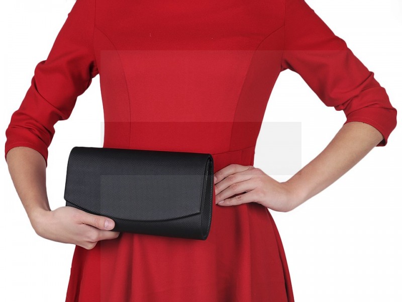                                    Handtasche - Clutch mit Lurex Damen Tasche, Geldbörse, Gürtel