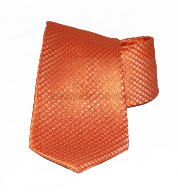 Classic Premium Krawatte - Orange Kleine gemusterte Krawatten