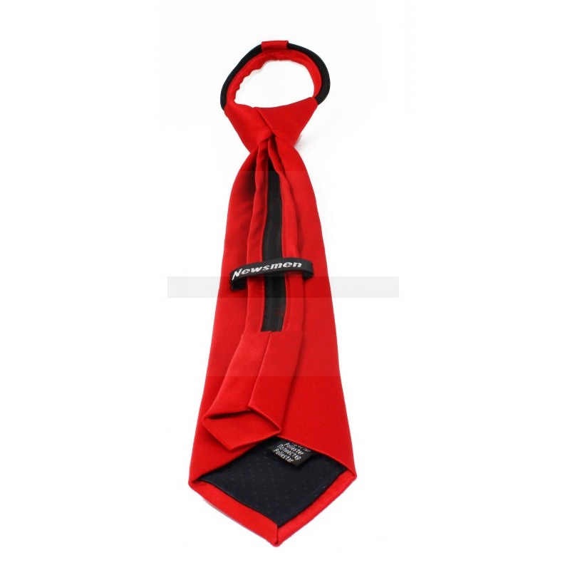    Satin Damen/Kinderkrawatte - Rot Kinder Krawatte