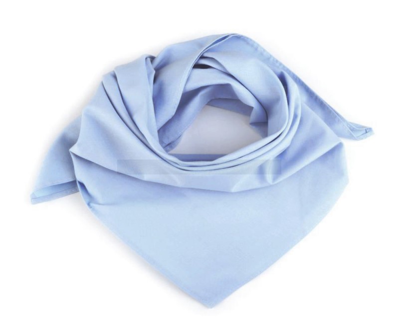 Baumwolltuch - Hellblau Tücher, Schals