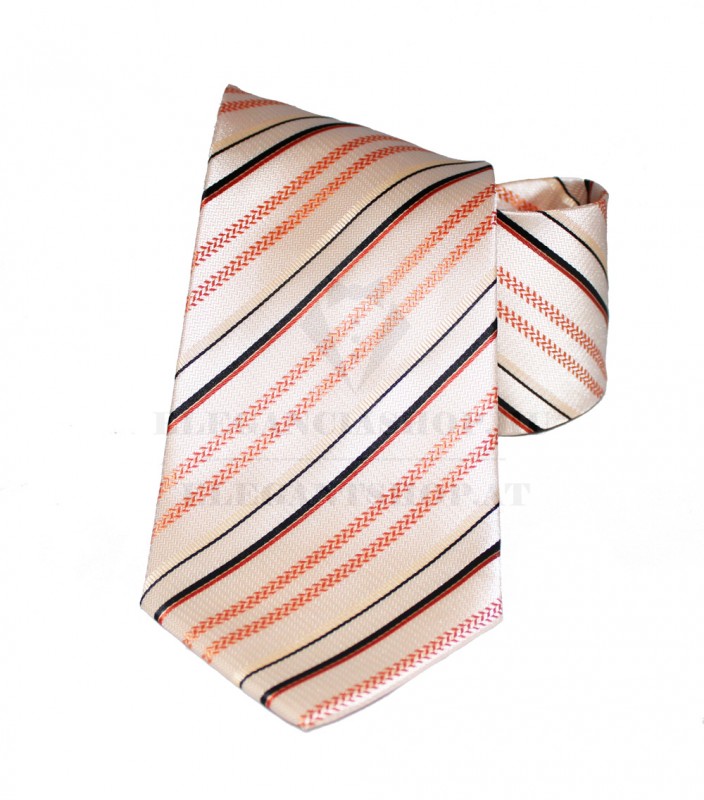 Classic Premium Krawatte - Puderig gestreift