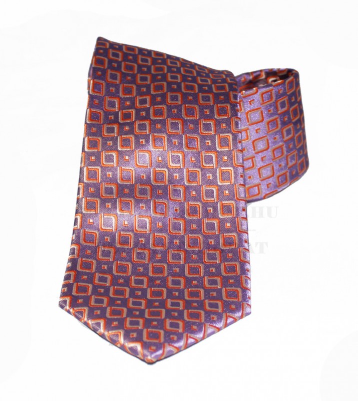 Classic Premium Krawatte - Lila kariert