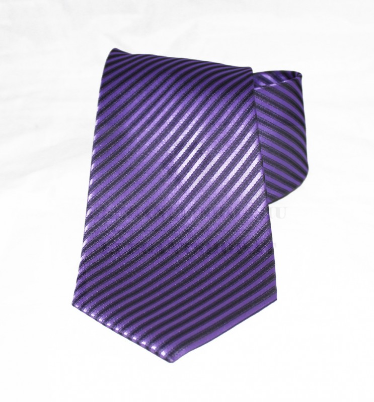 Classic Premium Krawatte - Lila gestreift