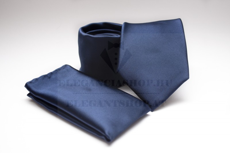 Premium Krawatte Set - Dunkelblau Krawatten
