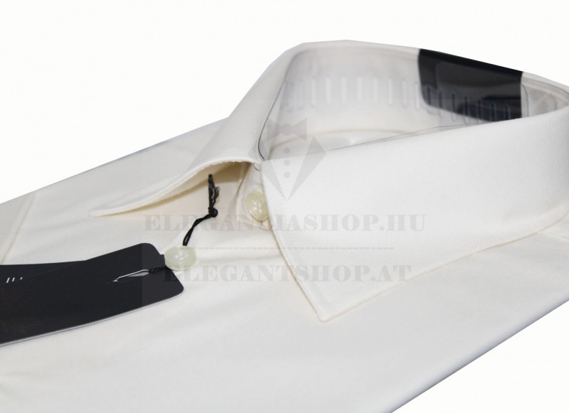  Goldenland slim rövidujjú ing - Ecru