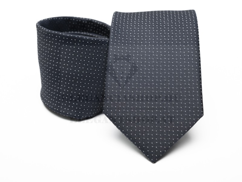 Premium Krawatte - Dunkelblau gemustert