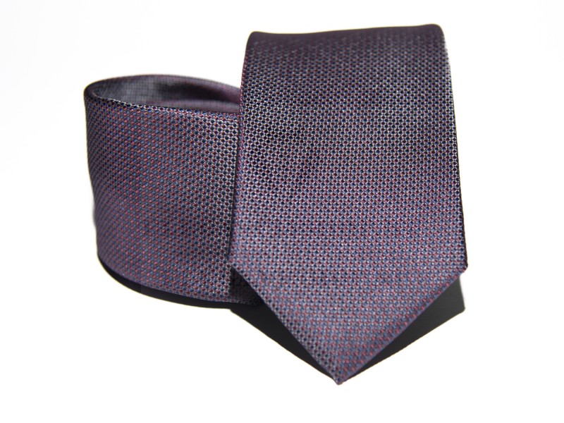 Premium Krawatte - Dunkellila Unifarbige Krawatten