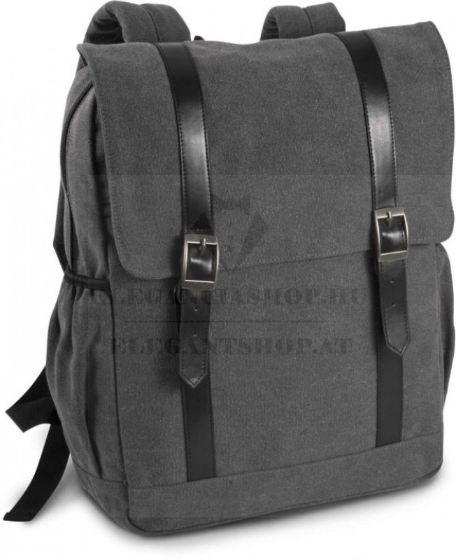                                               Kimood unisex Canvas-Rucksack Mit Klappe Damen Tasche, Geldbörse, Gürtel