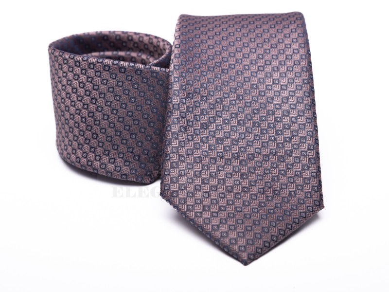 Premium Krawatte - Dunkelrosa gemustert