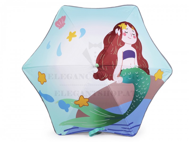 Kinder Regenschirm - Meerjungfrau Regenschirme,Regenmäntel