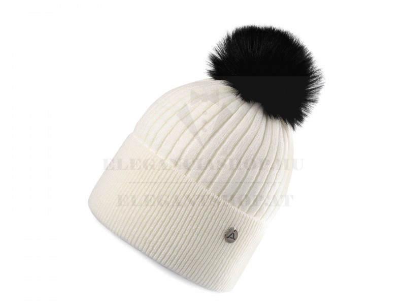  Damen Wintermütze mit Bommel und Glitter Hut, Mütze