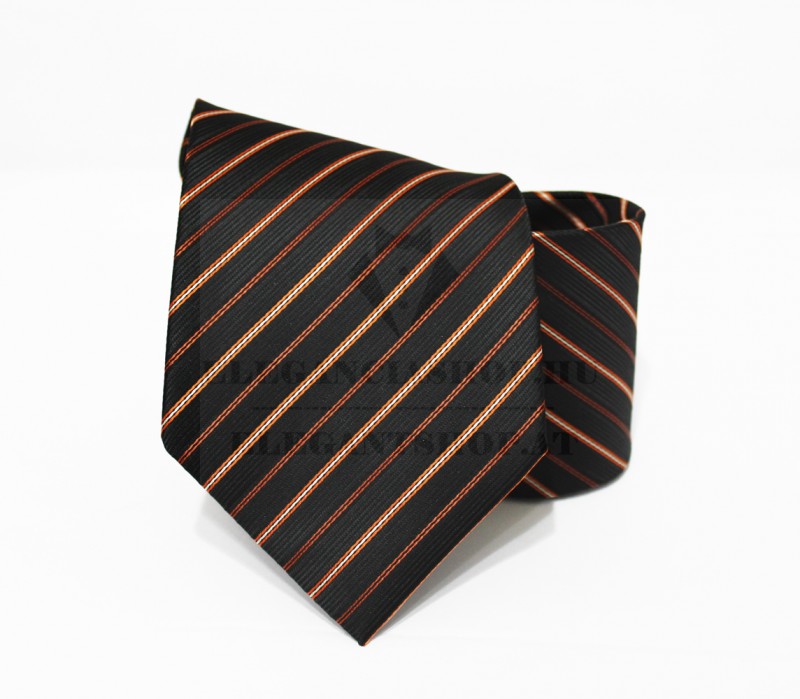 Classic Premium Krawatte - Braun gestreift