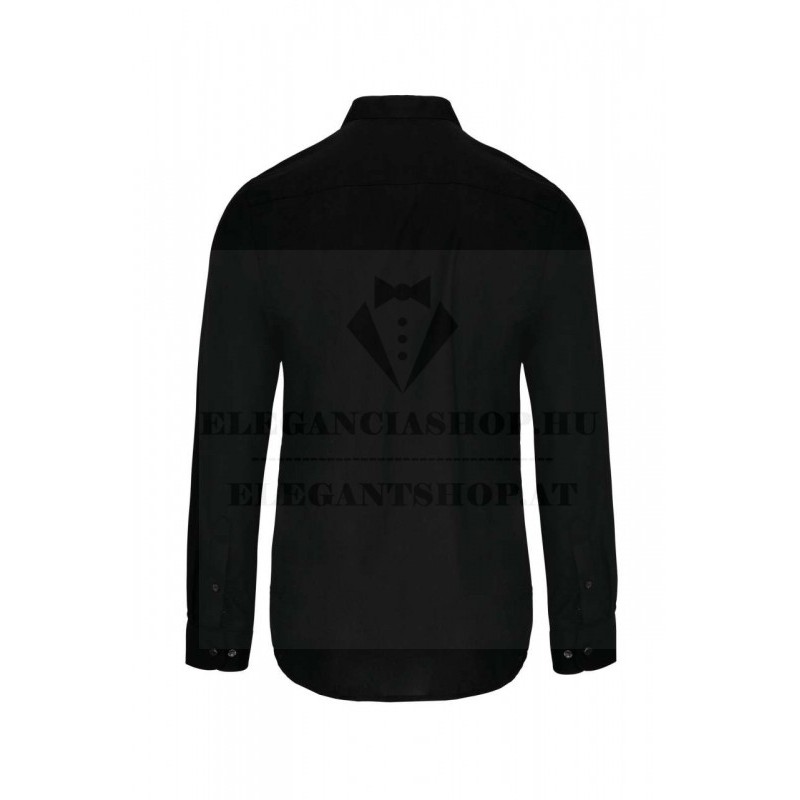      MEN'S LONG-SLEEVED MANDARIN COLLAR SHIRT