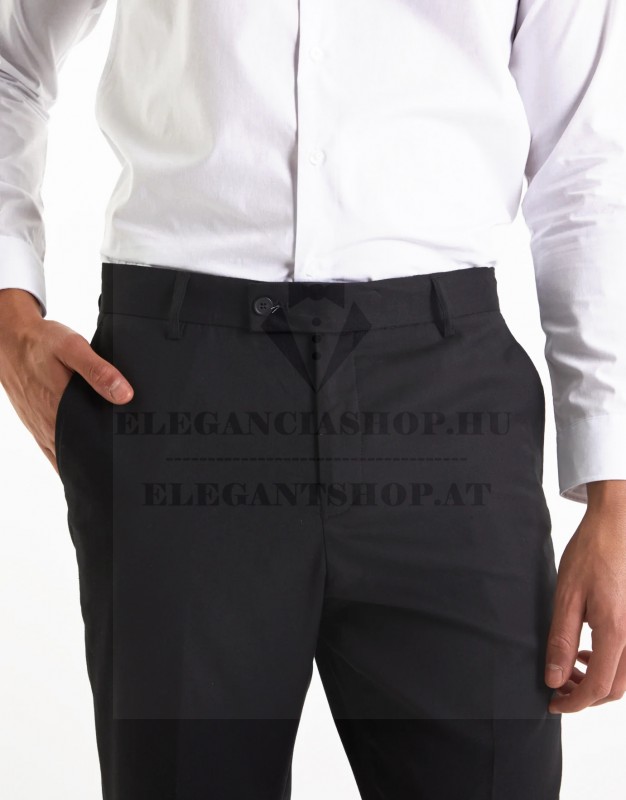   Newsmen Slim Herrenhose - Schwarz