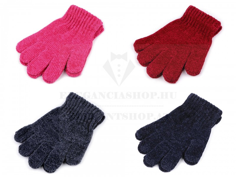      Chenille-Handschuhe für Kinder Kinder Schals, Mützen,Handschuhe