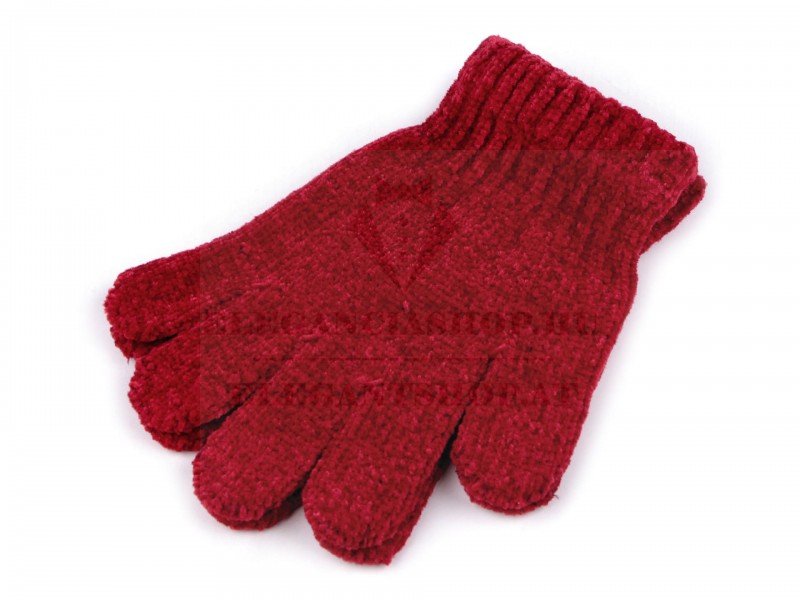      Chenille-Handschuhe für Kinder Kinder Schals, Mützen,Handschuhe