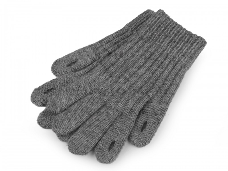                Strickhandschuhe mit Löchern zur Bedienung von Touch-Geräten Damen Handschuhe,Winterschal