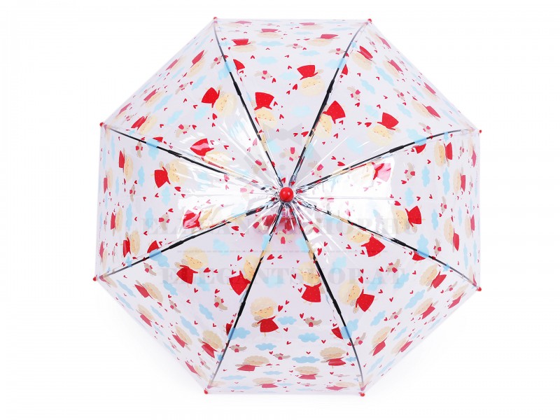 Automatikschirm Kinder transparent Regenschirme,Regenmäntel