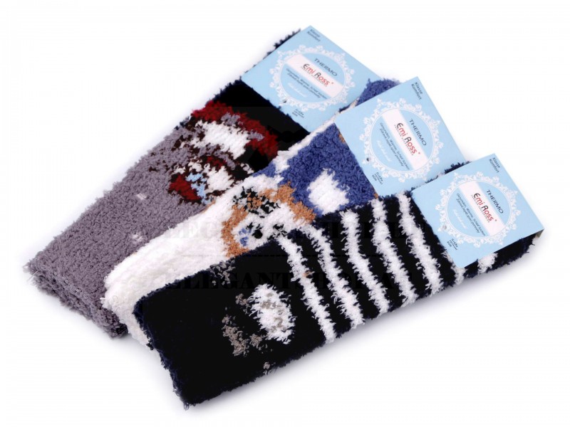                    Emi Ross Frotteesocken für Kinder - 3 db/csomag Kinder Socken, Hausschuhe