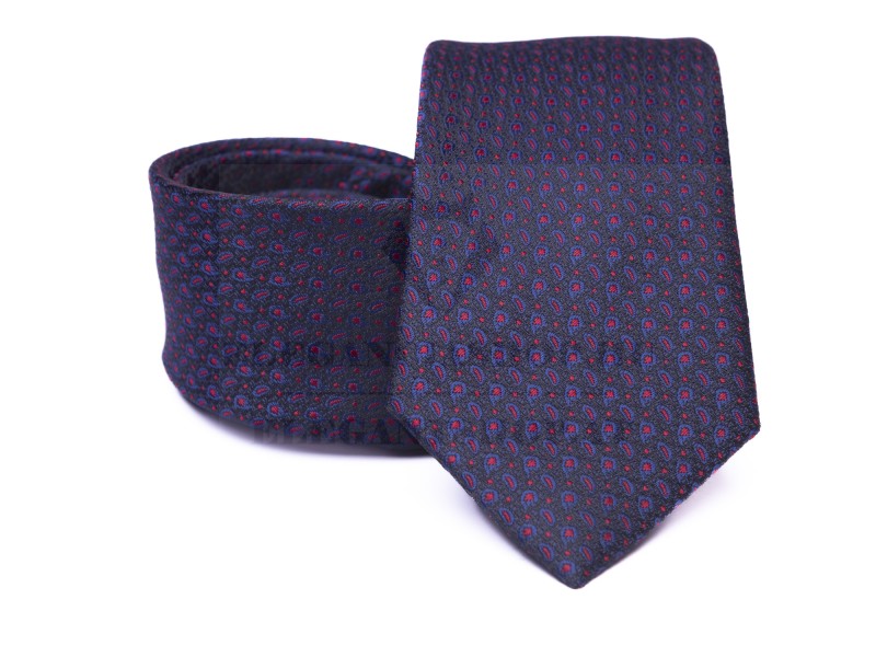   Rossini Premium Krawatte - Dunkellila gemustert