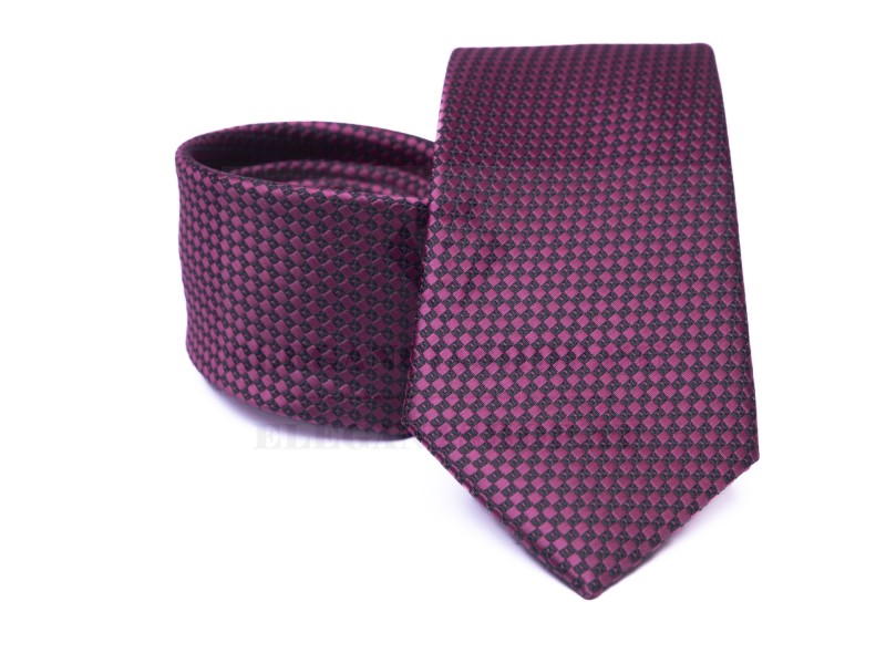   Rossini Premium Krawatte - Violett gemustert Kleine gemusterte Krawatten