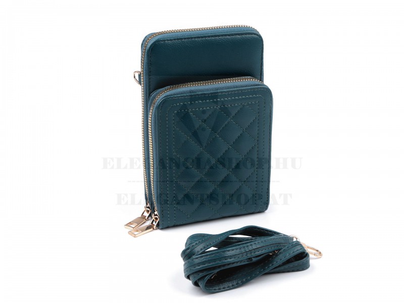                                 Crossbody Geldbörse mit Handytasche - 11 x 18 cm Damen Tasche, Geldbörse, Gürtel