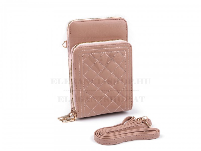                                 Crossbody Geldbörse mit Handytasche - 11 x 18 cm Damen Tasche, Geldbörse, Gürtel