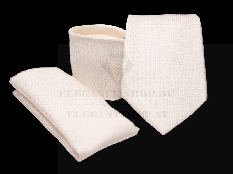           Premium Krawatte Set - Puderig